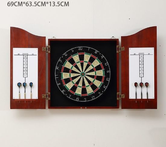 Picture of Dart board wood 69x63.5x13.5cm