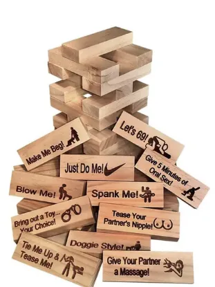 Picture of Adult Jenga couples